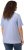 Ulla Popken Essential Round Neck Stretch Tee Sky Blue - T-shirts - 