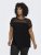 Only Carmakoma Flake Top Black - Tops - 