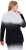 Ulla Popken Blazer De Malha Com Degradê De Cor Preto/Branco - Blazers e Coletes - 