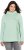 Ulla Popken Ribbon Detail Turtleneck Sweatshirt Mint Green - Sweatshirts & hoodies - 
