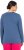 Ulla Popken Basic Round Neck Long Sleeve Slim Fit Cotton Tee Ink Blue - T-shirts - 