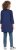 Ulla Popken Floral Motif 3/4 Sleeve Tunic Tee Ink Blue - T-shirts estampadas para mulher - 
