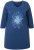 Ulla Popken Dandelion Short Sleeve Graphic Tee Ink Blue - T-shirts estampadas para mulher - 