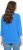 Ulla Popken Make It Amazing 3/4 Sleeve Graphic Tee Pacific Blue - T-shirts estampadas para mulher - 
