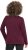 Ulla Popken Holiday Long Sleeve Graphic Tee Plum - T-shirts estampadas para mulher - 