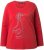 Ulla Popken Holiday Long Sleeve Graphic Tee Salsa Red - T-shirts estampadas para mulher - 