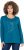 Ulla Popken Holiday Long Sleeve Graphic Tee Teal - T-shirts estampadas para mulher - 