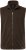JP1880 Fleece Vest Stand-up Collar Brown - Casacos - Casacos Homem Tamanhos Grandes