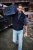 JP1880 Fleece Gilet Stomach Fit Navy - Casacos - Casacos Homem Tamanhos Grandes