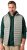 JAY-PI Lightly Quilted Vest with Stomach Fit Grey - Casacos - Casacos Homem Tamanhos Grandes