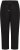 Kaffe Curve Mille Wide Pants Black Deep - Calças de tecido - 