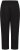 Kaffe Curve Mille Wide Pants Black Deep - Calças de tecido - 