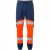 Leo Hawkridge Ecoviz High Performance 4X Stretch Trouser Hi-Vis Orange/Navy Print - Roupa de trabalho - Roupa de Trabalho Tamanho Grande Homem