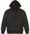 Double Outfitters MTOP-1160 Hoodie com fecho Preto - Sweatshirts & hoodies - Sweatshirt & Camisolas com Capuz tamanhos grandes