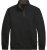 Double Outfitters MTOP-1163 Sweatshirt com meio fecho Preto - Sweatshirts & hoodies - Sweatshirt & Camisolas com Capuz tamanhos grandes