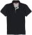Adamo Pablo Comfort fit Polo Shirt Black - Pólos - Pólos Tamanhos Grandes Homem