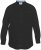 D555 Richard Long Sleeve Oxford Shirt Black - Camisas - Camisas Homem Tamanhos Grandes