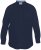 D555 Richard Long Sleeve Oxford Shirt Navy - Camisas - Camisas Homem Tamanhos Grandes