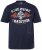 JP1880 T-Shirt Short Sleeve Chest Print Navy - T-shirts - T-shirts Homem Tamanhos Grandes
