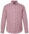 JP1880 Checked Flannel Shirt Long Sleeve Light Red - Camisas - Camisas Homem Tamanhos Grandes