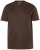 JP1880 Henley Basic T-Shirt with Buttons Brown - T-shirts - T-shirts Homem Tamanhos Grandes