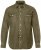 JP1880 Denim Shirt Long Sleeve Olive Green - Camisas - Camisas Homem Tamanhos Grandes