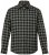 JP1880 Checked Flannel Shirt Long Sleeve Eucalyptus Green - Camisas - Camisas Homem Tamanhos Grandes