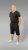 20 Nodi Scirocco Short Leg Sports Pants in Combed Cotton Jersey Black - Calças & calções de fato de treino - Calças de Fato de Treino Tamanhos Grandes 