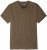 Adamo Silas Regular fit Serafino T-shirt Khaki - T-shirts - T-shirts Homem Tamanhos Grandes