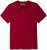 Adamo Silas Regular fit Serafino T-shirt Burgundy - T-shirts - T-shirts Homem Tamanhos Grandes