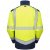 Leo Bowden Ecoviz Softshell Jacket Hi-Vis Yellow/Navy Print - Roupa de trabalho - Roupa de Trabalho Tamanho Grande Homem