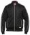 D555 Skipton Quilted Bomber Jacket Black - Casacos - Casacos Homem Tamanhos Grandes