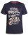 D555 Slater T-shirt Navy - T-shirts - T-shirts Homem Tamanhos Grandes