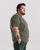 Motley Denim Stockholm T-shirt Dark Khaki - T-shirts - T-shirts Homem Tamanhos Grandes