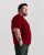 Motley Denim Stockholm T-shirt Red - T-shirts - T-shirts Homem Tamanhos Grandes