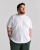 Motley Denim Stockholm T-shirt White - T-shirts - T-shirts Homem Tamanhos Grandes
