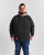 Motley Denim Copenhagen Hoodie Charcoal - Sweatshirts & hoodies - Sweatshirt & Camisolas com Capuz tamanhos grandes
