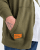 Motley Denim Copenhagen Hoodie Dark Khaki - Sweatshirts & hoodies - Sweatshirt & Camisolas com Capuz tamanhos grandes