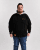 Motley Denim Copenhagen Hoodie Black - Sweatshirts & hoodies - Sweatshirt & Camisolas com Capuz tamanhos grandes