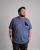 Motley Denim Milan T-shirt Índigo claro - T-shirts - T-shirts Homem Tamanhos Grandes