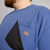 Motley Denim Milan T-shirt Índigo claro - T-shirts - T-shirts Homem Tamanhos Grandes