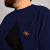Motley Denim Milan T-shirt Azul marinho - T-shirts - T-shirts Homem Tamanhos Grandes