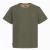 Motley Denim Stockholm T-shirt Dark Khaki - T-shirts - T-shirts Homem Tamanhos Grandes
