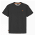Motley Denim Stockholm T-shirt Charcoal - T-shirts - T-shirts Homem Tamanhos Grandes