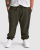 Motley Denim Berlin Sweatpants Dark Khaki - Calças & calções de fato de treino - Calças de Fato de Treino Tamanhos Grandes 