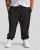 Motley Denim Berlin Sweatpants Charcoal - Calças & calções de fato de treino - Calças de Fato de Treino Tamanhos Grandes 