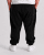 Motley Denim Berlin Sweatpants Black - Calças & calções de fato de treino - Calças de Fato de Treino Tamanhos Grandes 