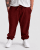 Motley Denim Berlin Sweatpants Red - Calças & calções de fato de treino - Calças de Fato de Treino Tamanhos Grandes 