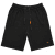 Motley Denim Paris Sweatshorts Black - Calças & calções de fato de treino - Calças de Fato de Treino Tamanhos Grandes 