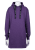 Nora Mikken KRISTINA Long Hoodie Purple - Sweatshirt & camisolas com capuz - 